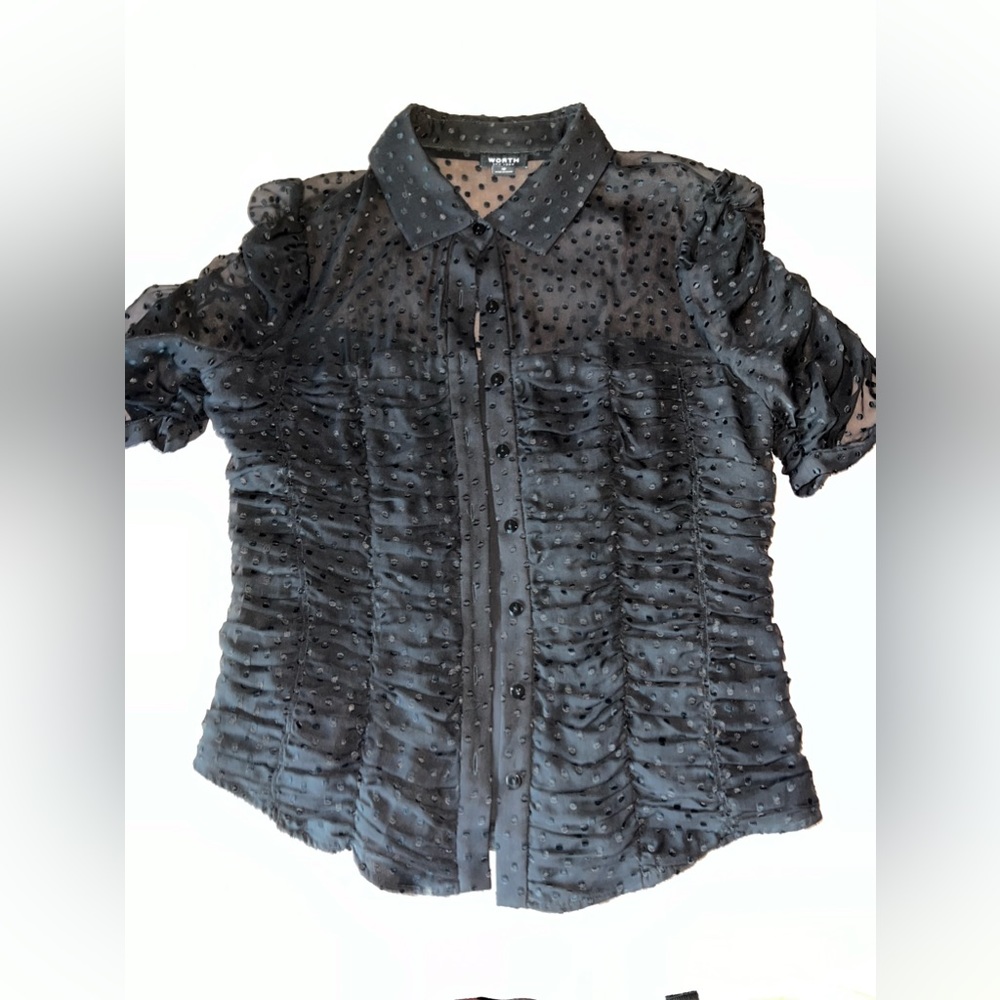 Worth polka dot shirt